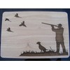 Hunting GROUSE Shooting Country Shotgun Gift IDEA Hardwood Wooden Chopping