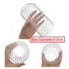 JZK 4X Flexible Split Metal mesh Gutter Guards fit Round