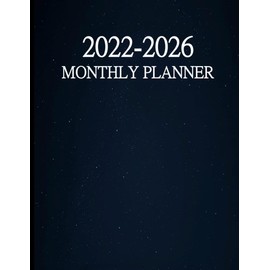 2022-2026 Monthly Planner For Men and Women: Simple Minimalist Five Year Life Planner Journal to Plan What to do and When, to Increase Productivity Gift For Coworker