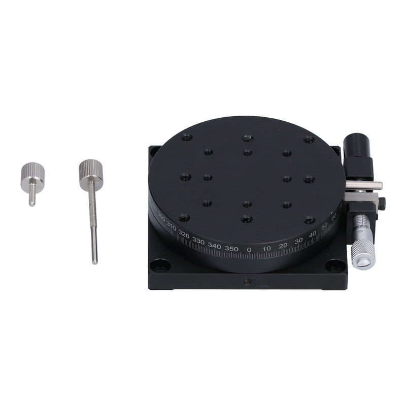 Manual Rotating Linear Stage Sliding Table Rough Tuning 360° with