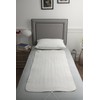 AIMS Electric Blanket SINGLE Heated Under Bed Comfort Detachable Controller