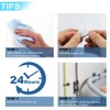 Zip Tie Mounts - Small Cable Tie Adhesive Mount, 1in/25mm