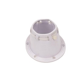 T-H Marine Cable Boot – Easy Install Waterproof Motor Well & Transom Rigging Boot – Marine-Grade Vinyl Cable Pass-Through – UV Resistant Cable Protector for Boat Wiring – Fish White