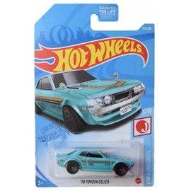 Hot Wheels '70 Toyota Celica, [Teal] 151/250 J-Imports 3/10