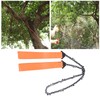 Pocket Chainsaw, 24 Inch Long Compact Portable Outdoor Survival Gear