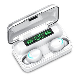 Auriculares Inalámbricos BT 5.0 Con Pantalla y Batería - Deportivos Con Caja de Carga                                                                 