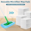 Reusable Mop Pads Compatible with Swiffer Sweeper Mop, Washable Wet