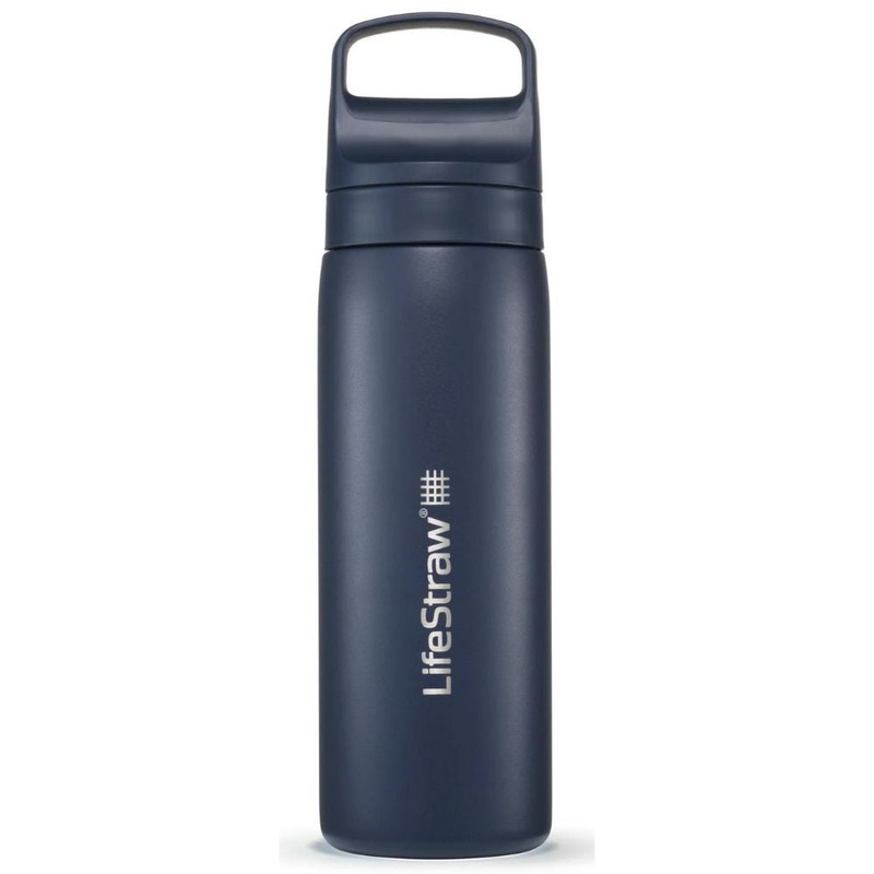 LifeStraw Go 2.0 Stainless Steel Water Filter Bottle 500ml, Laguna