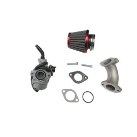 Aquiver Auto Parts New 22mm PZ22 Carburetor Filter Intake Pipe CRF50 SSR Lifan 110 125 cc Dirt Pit Bike