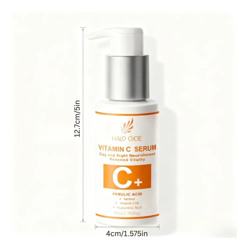 Sérum Facial: Vitamina C, Retinol, Ácido Hialurónico.