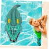 BESPORTBLE Inflatable Alligator Pool Float Versatile Surfboard Fun Quick Inflation
