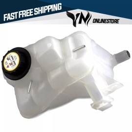Unbranded Coolant Reservoir Bottle Tank w/Cap for 1996-2001 Ford Sable 96-04 Ford Taurus