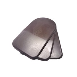 BML 3mm Heel Lifts, 3pk (Mens Small, Brown [Soft])