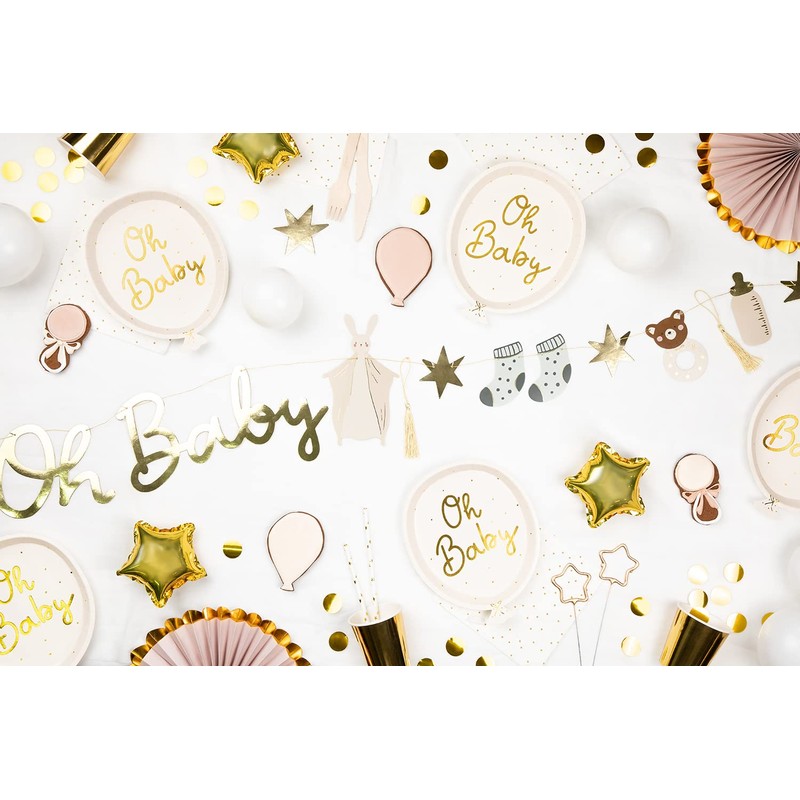 Paper Plates Oh Baby