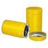 sourcing map 2Pcs Round Tea Canisters, 5" x 3" Airtight