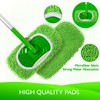 Eowppue Pack of 6 Advanced Power Mop Replacement Pads，Reusable and