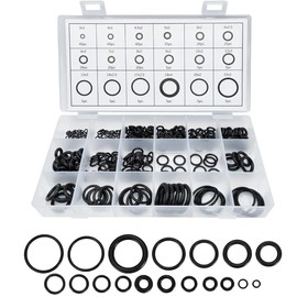 EIHI Rubber Rings 225-Piece Set Sealing Rings O-Ring Assortment Seals for Tap Sanitary Maintenance 18 Sizes Diameter 3-22 mm, blue