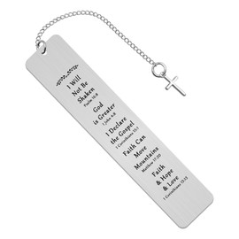 Bible Verse Bookmark Christian Gifts for Women Faith Inspirational Religious Gifts Scripture Bookmark Gifts for Women Men Friends Book Lovers Readers Easter Christmas Birthday Gifts