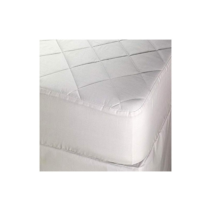 Microfibre, Anti-Allergenic Quilted Mattress Protector, Double 140 x 190cms