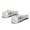 T10 194/168 Cree Q5 1W High-Power White LED Light Bulb Pack of 2