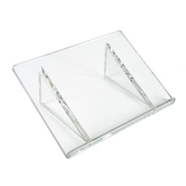 Azar Displays - 515500 - Deluxe Acrylic Book Stand Holder 1/2" Thick, Size: 18"W x 12"D x 5"H