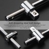 T Handle Sliding Bar, 1/4" 3/8" 1/2" Drive Sliding Wrench