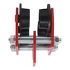 siohdagu 3 Ton / 6600LB Manual Beam Trolley, Adjustable I-Beam
