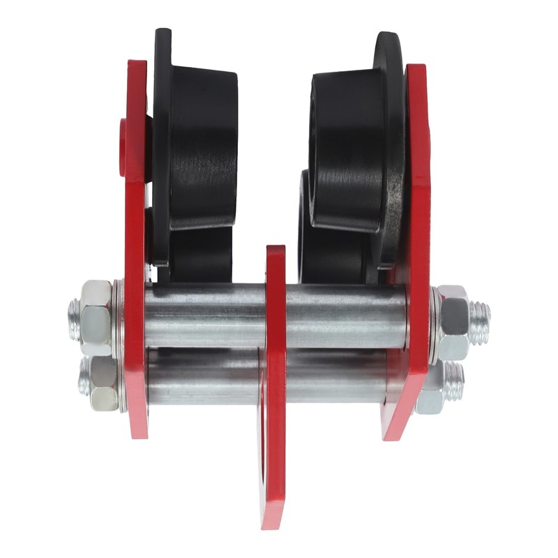 siohdagu 3 Ton / 6600LB Manual Beam Trolley, Adjustable I-Beam