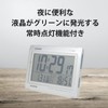 Casio DQL-130NJ-8JF Alarm Clock, Radio Clock, Silver, Digital, Constant Lighting,