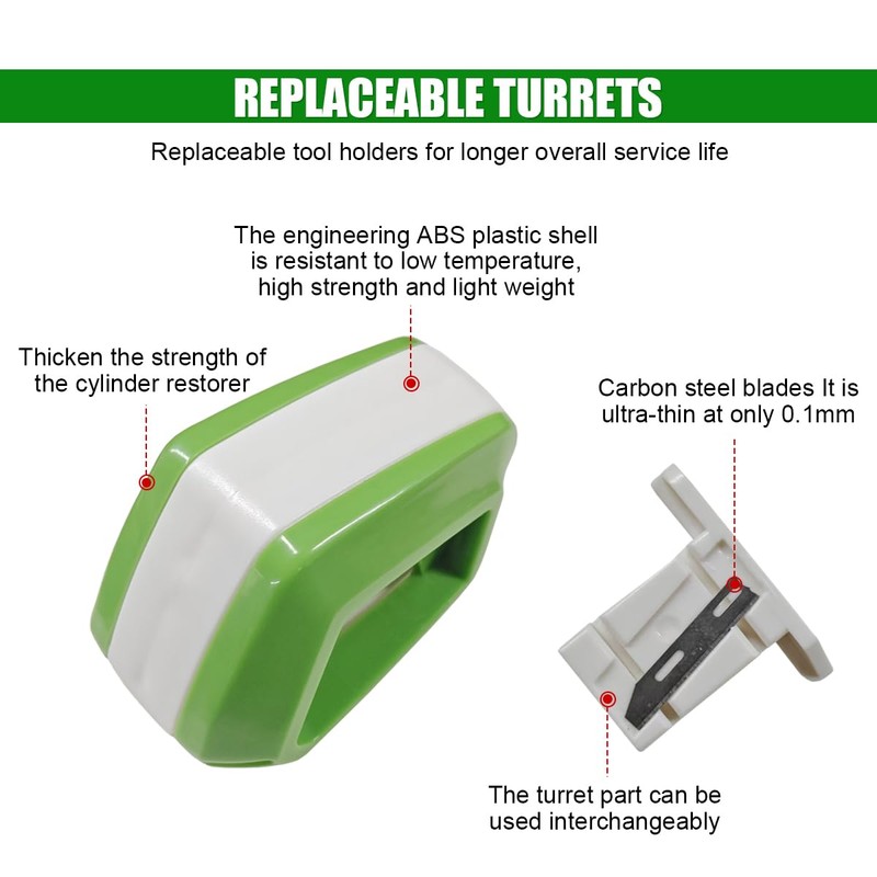 Car Windshield Wiper Repair Tool, ABS Car Windshield Wiper Regroover,