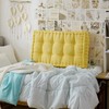 DormCo Rainha® - Ultra Thick Tufted College Headboard - Yellow
