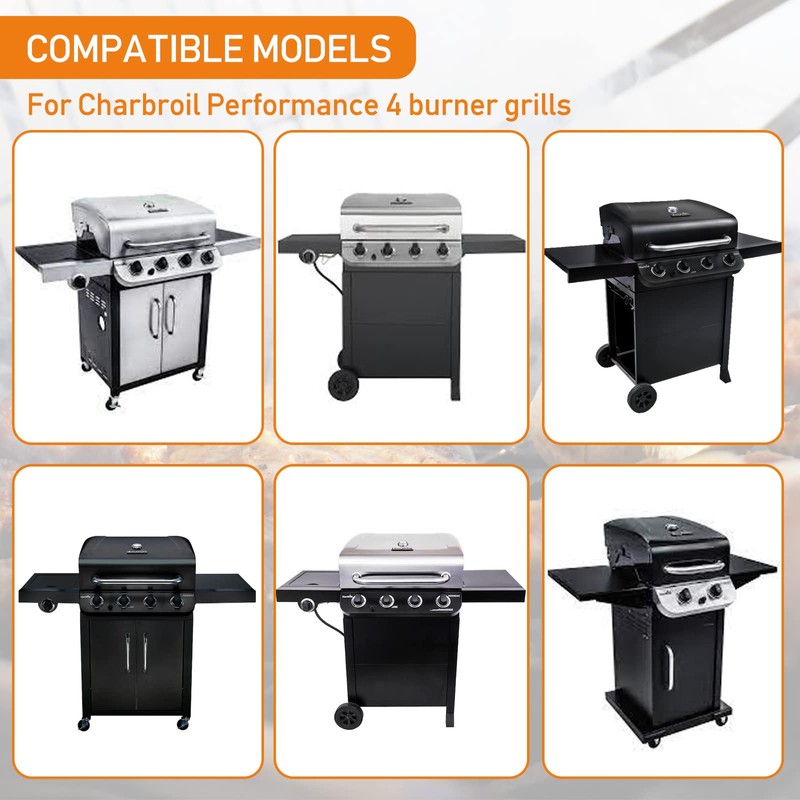 Grill Grates for Charbroil Performance 463342119 463347017 463335517 463376017, Grill