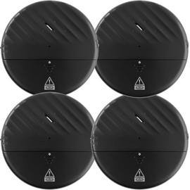 UNNIK Security Buzzer for Windows and Doors, Security Alarm, Vibration Sensor, 125 dB, Loud Alarm, Buzzer, Security Bell, Door Sensor, Ultra Thin, Security Goods, Window Alarm, Easy Installation, For