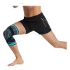 Rodillera Estabilizadora Negra Sports Unisex + Parches Dolor Rodillas
