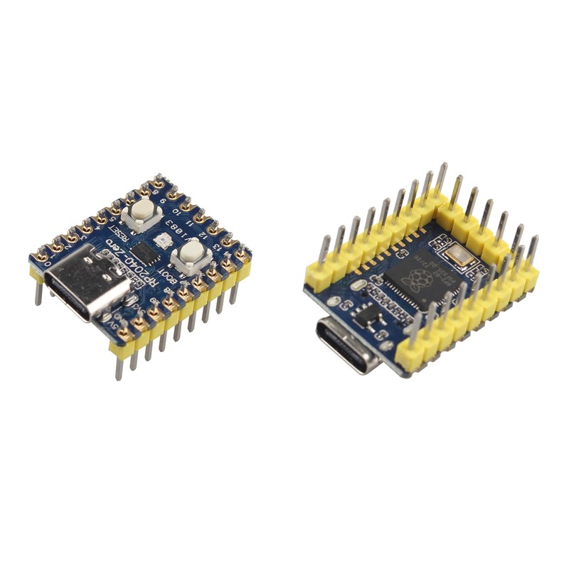 ZDE 2PCS RP2040-Zero Mini PICO Development Board Based on Raspberry