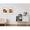 Nielsen Accent Wood Black Frame A4 - Natural Glass