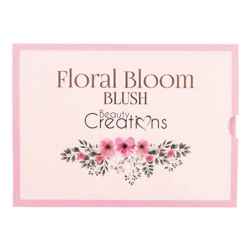 Rubor Floral Bloom Blush Iluminador Beauty Creations Rosa