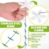 JALCH 10-Pack Flower-Shaped Shower Drain Protectors – Sink and Bathtub