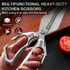 Kitchen Shears,Multifunctional Heavy-Duty Kitchen Shears,Japanese High-Carbon Steel Culinary Shears for