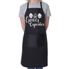 Print4U Queen Of Cupcakes Funny Ladies Apron with 2 Pockets