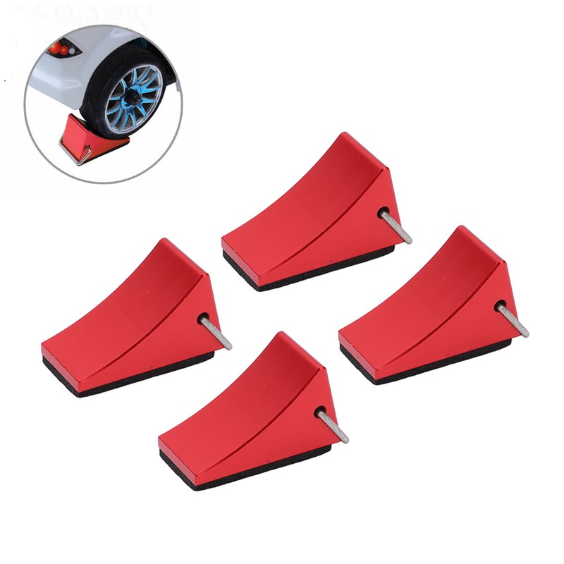 4PCS RC Model Car Wheel Chock Good Fixation Anti Slip