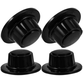 VOSAREA 4pcs Universal Fan Blades Nut Covers Electric Fan Fixing Nut Cap Replacement for 12/14/16inch Standing Pedestal Style 5.00X5.00X2.50CM