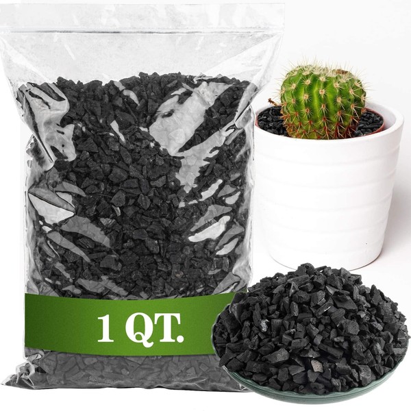 Sukh Sukh Horticultural Charcoal for Plants - 1Qt. Natural Earth