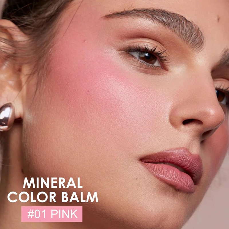 Mineral Color Balm, SPF 35 Multiuse Color Stick for Lips