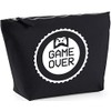 Hippowarehouse Game Over printed make up cosmetic wash bag 18x19x9cm
