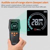 Proster Pinless Moisture Meters with Backlit LCD Screen Non-Invasive Moisture