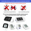 Large Blood Pressure Cuff, Compatible with Omron and Most Blood