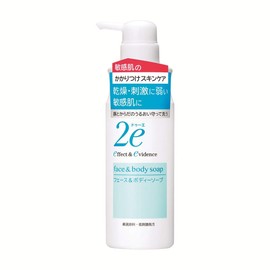 2e (DUE) Face & Body Soap, Cleanser for Sensitive Skin, Hypoallergenic Formulation, 14.2 fl oz (420 ml), Body Soap