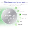 UOGTNON CR1025 3V Lithium Battery (10 - Pack)