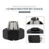 Thaekuns 42950 1/2- inch Router Collet Fit for Porter Cable
